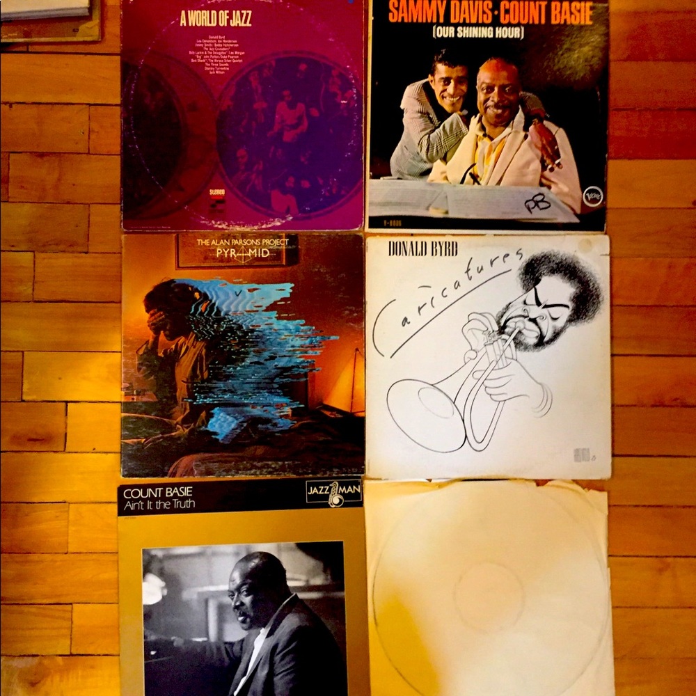 Assorted vinyl records